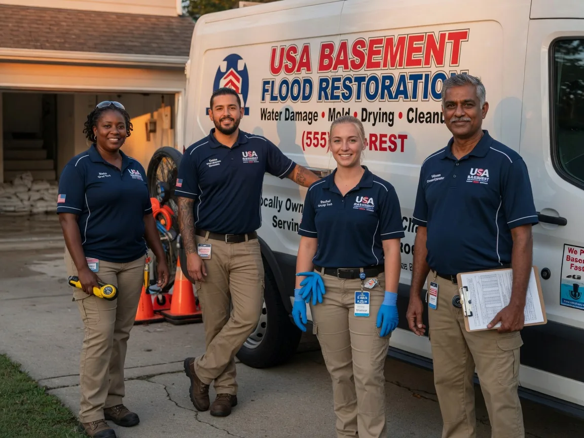 Basement Flood Cleanup company in China Spring, TX