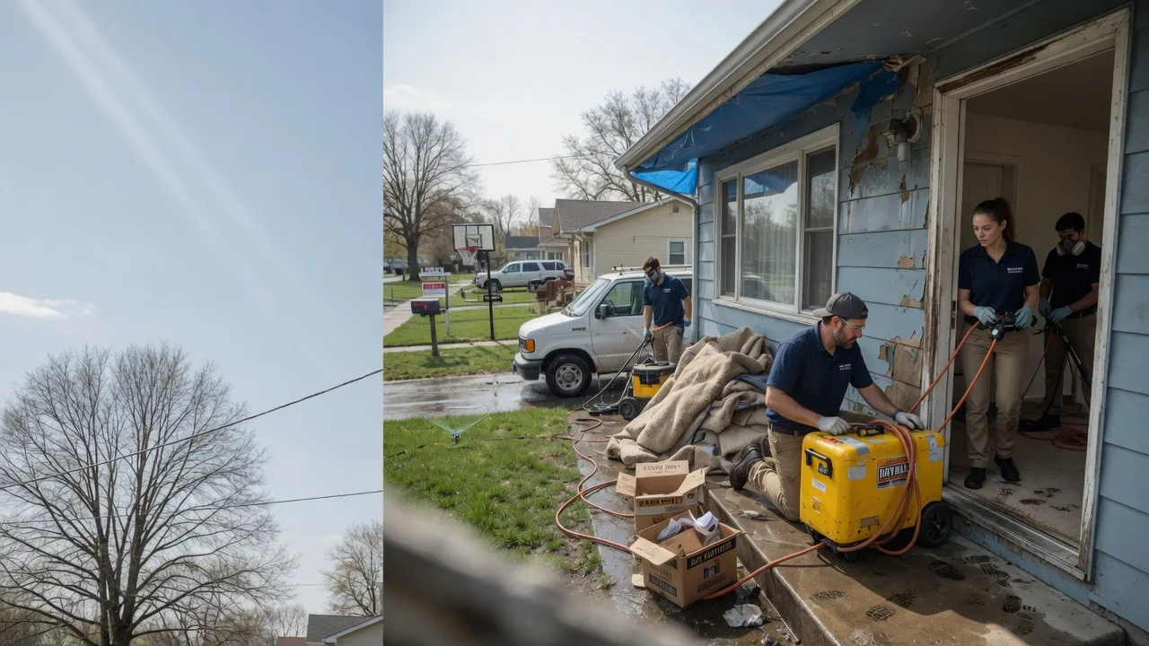 Basement Flood Cleanup in China Spring, TX near me